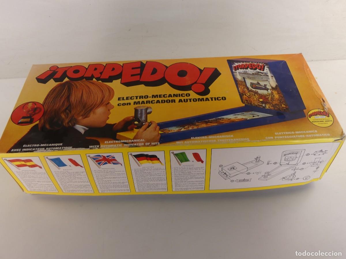 Board Games: Juego Torpedo electro mec&aacute;nico de Airgam, a&ntilde;os 70 Con caja original ref: 420