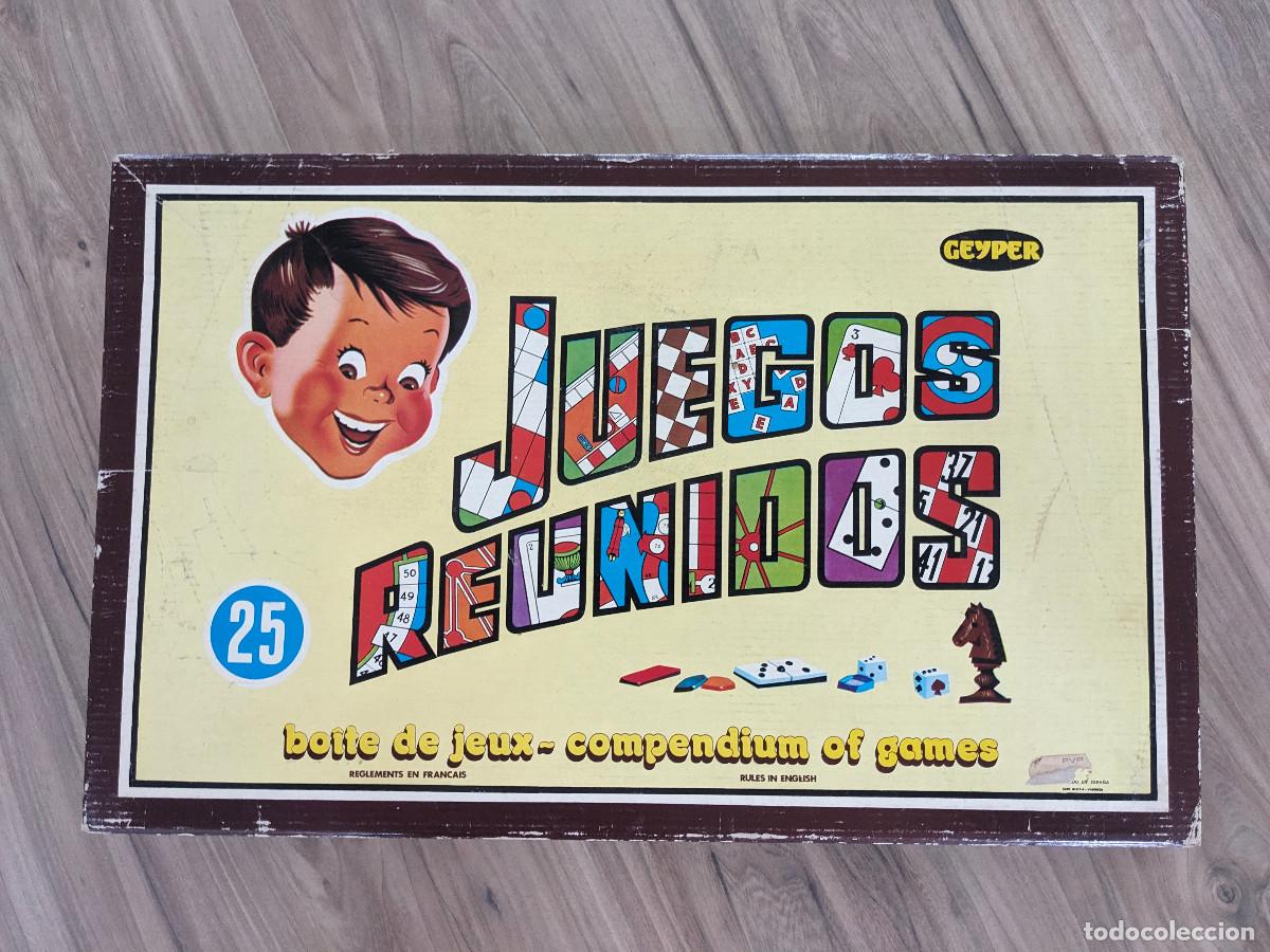 Juegos de mesa: JUEGOS REUNIDOS GEYPER