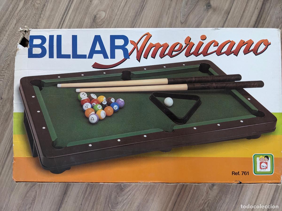Juegos de mesa: BILLAR AMERICANO DE MESA, MINIATURA.