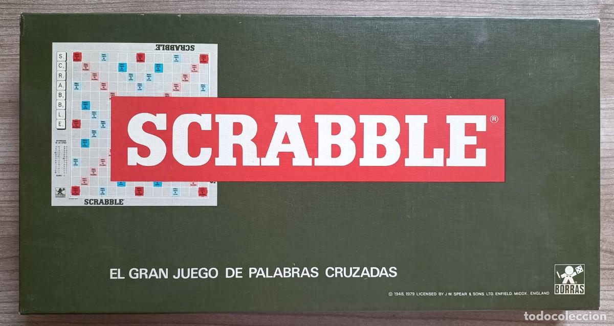 Juegos de mesa: Juguete, juego de mesa Scrabble de Borras - semi nuevo y completo, ver nota