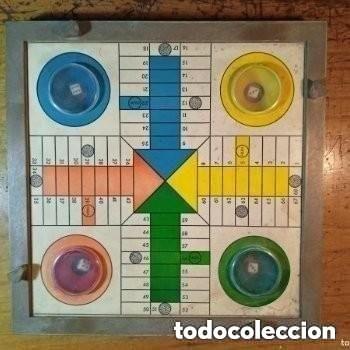 Brettspiele: TABLERO DE PARCHIS AUTOMATICO FUNCUNA PERFECTAMENTE SIN FICHAS