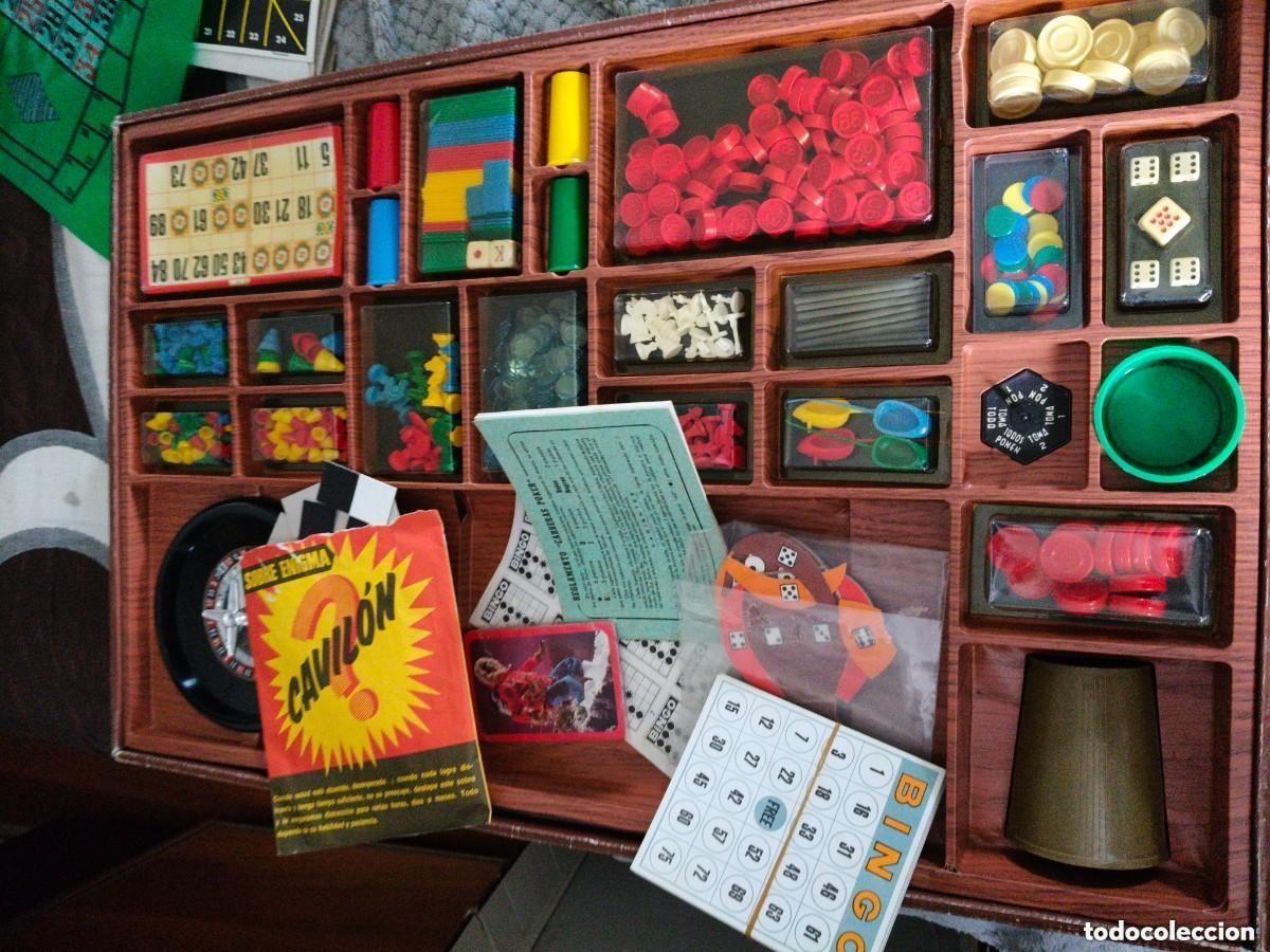Juegos de mesa: Juegos de mesa Juegos Reunidos Geiper 55 con bingo(Creo que esta completo)