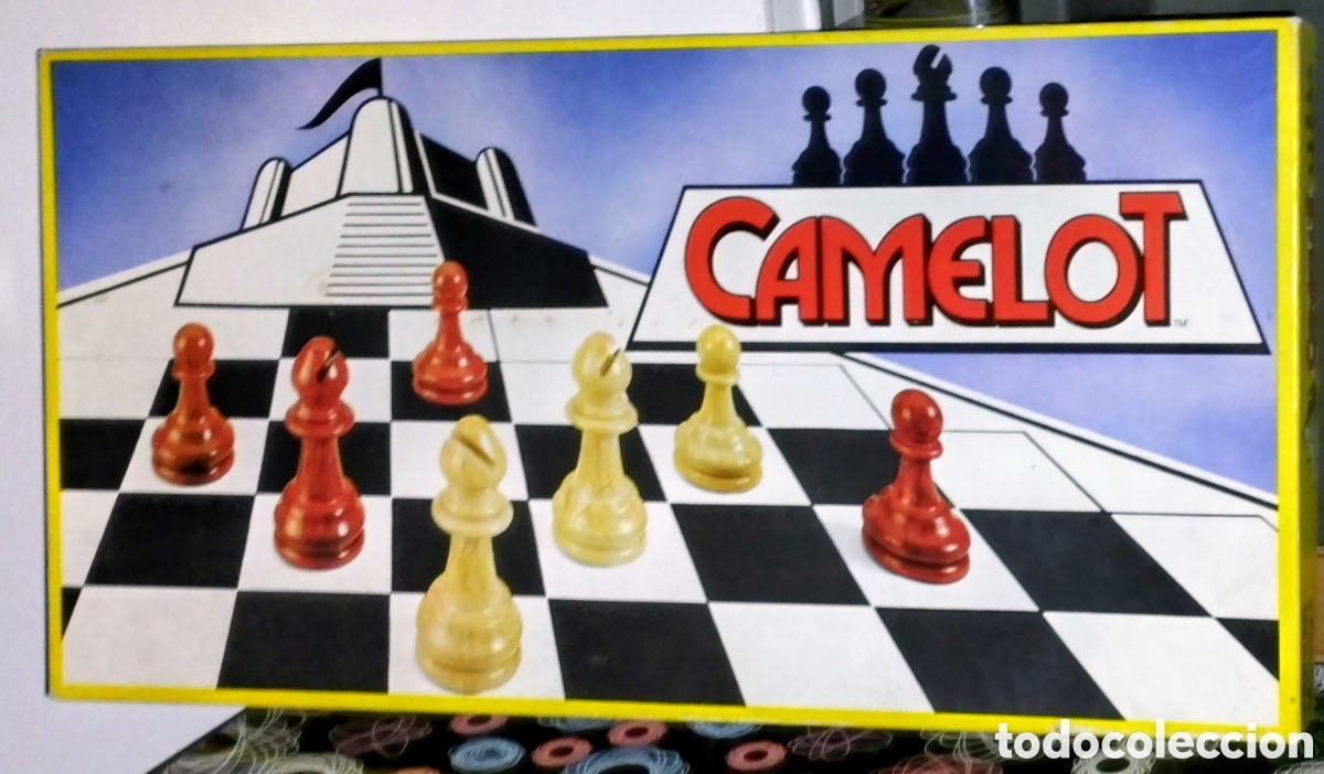 Board Games: antig&uuml;o JUEGO DE MESA CAMELOT de parker EN IMPECABLE ESTADO/SIN ESTRENAR.