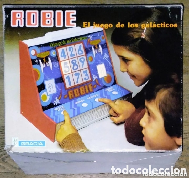 Board Games: ROBIE, EL JUEGO DE LOS GAL&Aacute;CTICOS de JUGUETES GRACIA: NUEVO Y EN SU CAJA ORIGINAL ALGO DETERIORADA