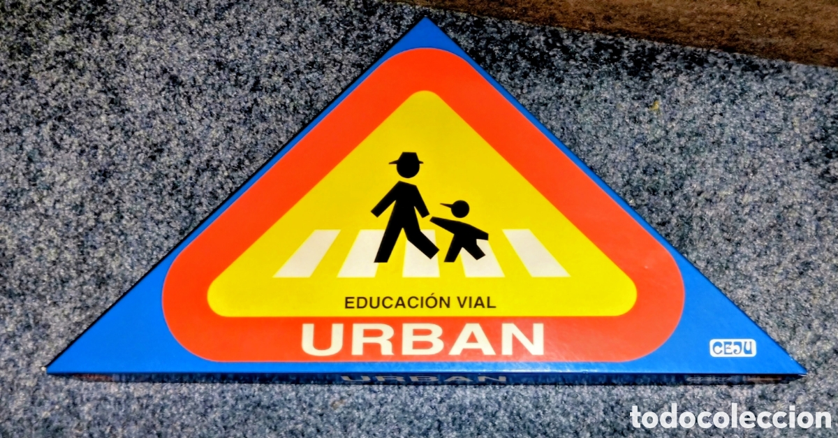 Board Games: JUEGO DE MESA vintage URBAN educaci&oacute;n vial A&Ntilde;OS 90 COMPLETAMENTE NUEVO SIN ESTRENAR