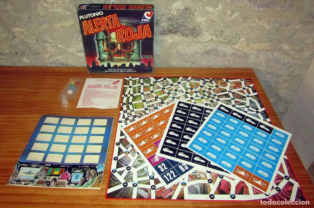 Juegos de mesa: ALERTA ROJA, DE CEFA - A ESTRENAR, CONTENIDO SIN USAR - ANTIGUO JUEGO DE MESA - COMPLETO