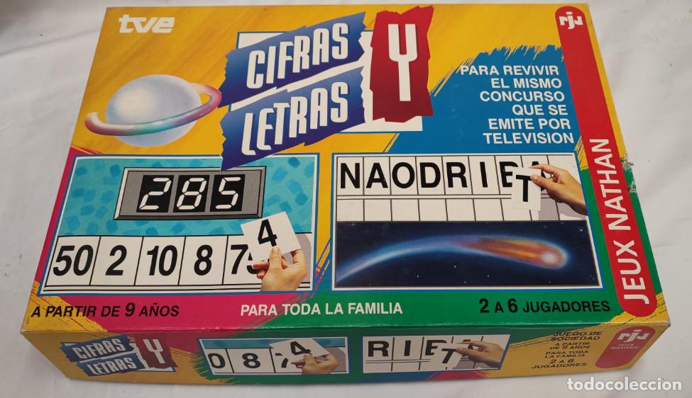 Juegos de mesa: JUEGO VITAGE, CIFRAS Y LETRAS, TVE