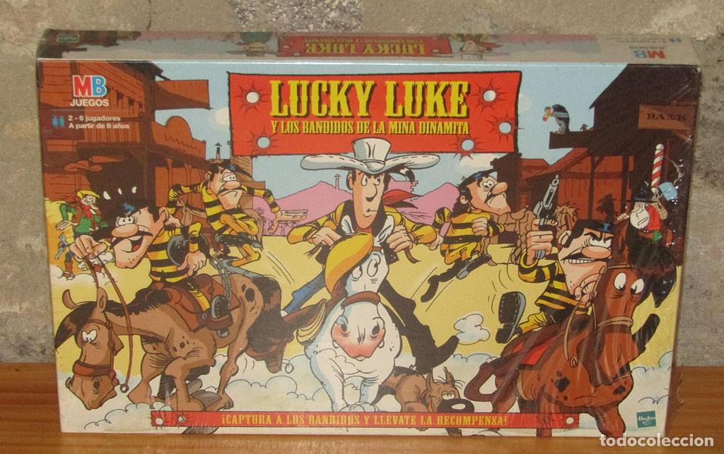 Juegos de mesa: LUCKY LUKE Y LOS BANDIDOS DE LA MINA DINAMITA, DE MB JUEGOS - JUEGO DE MESA NUEVO Y PRECINTADO