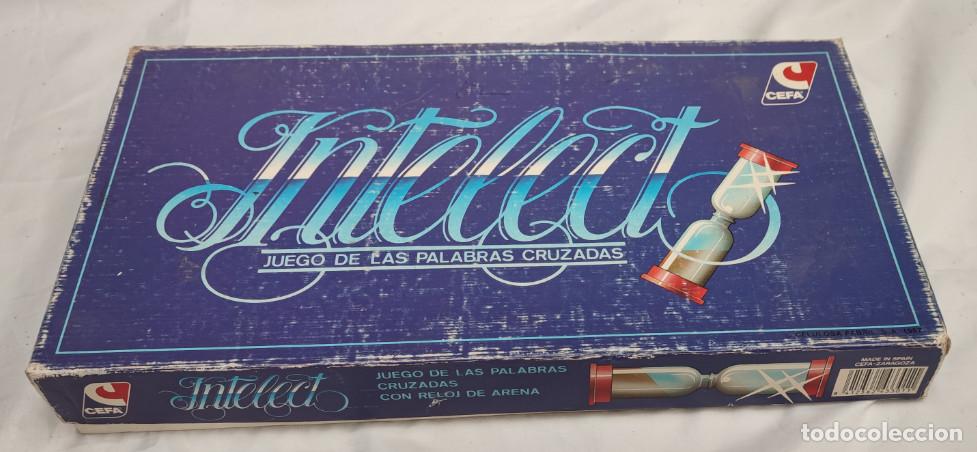 Juegos de mesa: INTELECT, PALABRAS CRUZADAS, JUEGO VINTAGE