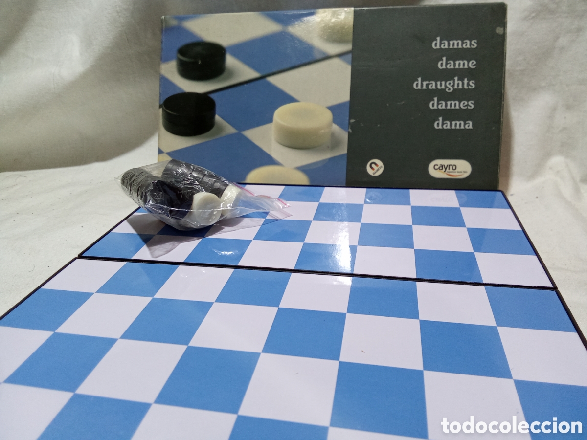 Juegos de mesa: JUEGO DE DAMAS CAYRO EN CAJA MAGNETICO