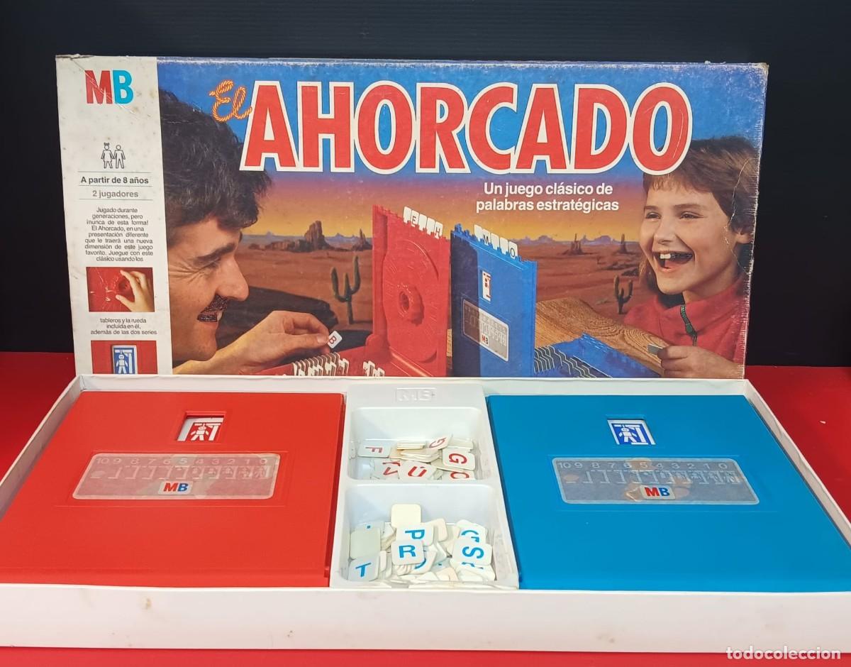 Juegos de mesa: JUEGO DE MESA EL AHORCADO DE MB 1989 COMPLETO