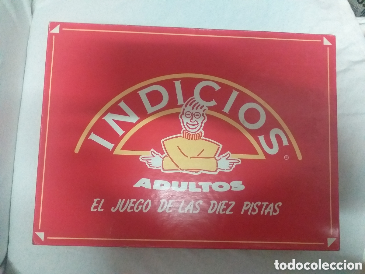 Juegos de mesa: Juego de mesa Indicios: Adultos (El juego de las 10 pistas) - Vintage