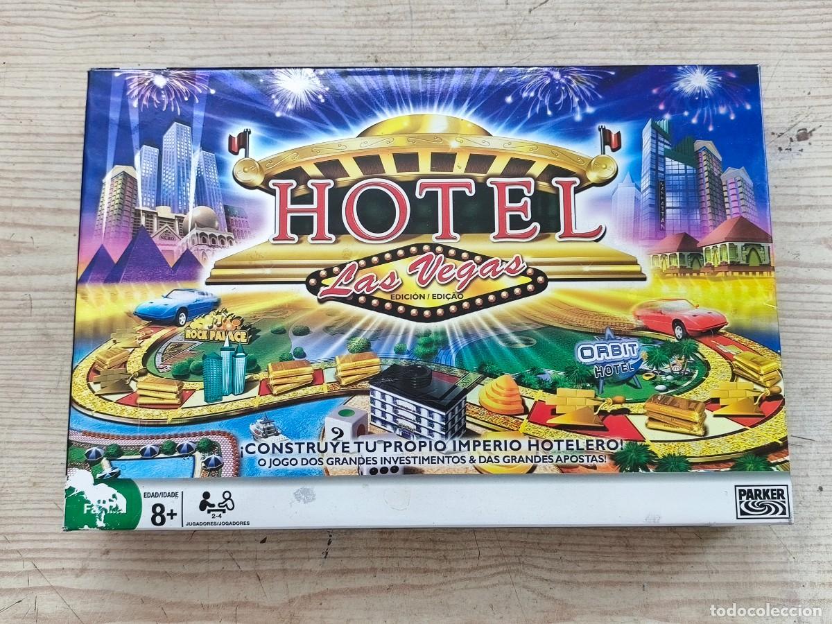 Juegos de mesa: Juego De Mesa Hotel - Edicion Las Vegas - 2008 - Hasbro - Parker - Incompleto