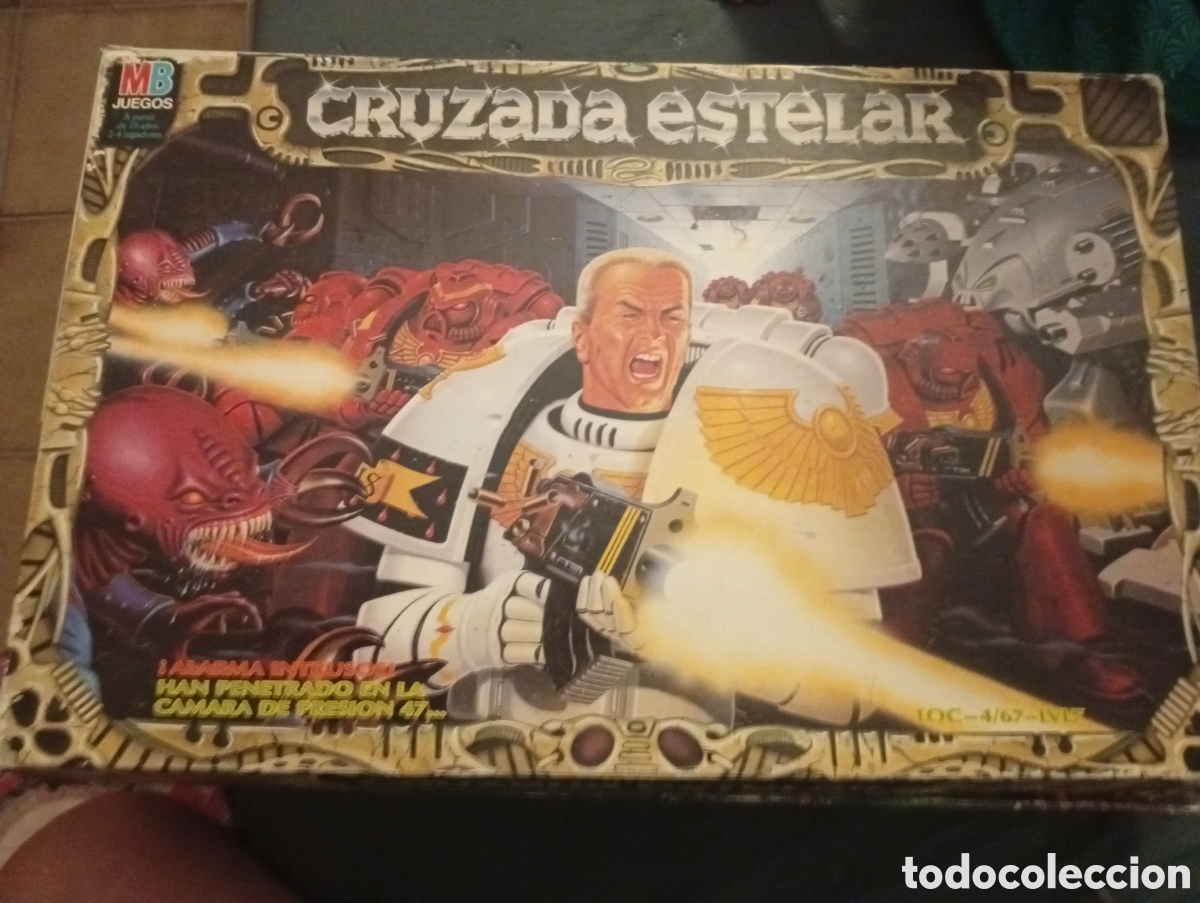Juegos de mesa: Cruzada Estelar MB / Games Workshop - Cl&aacute;sico vintage
