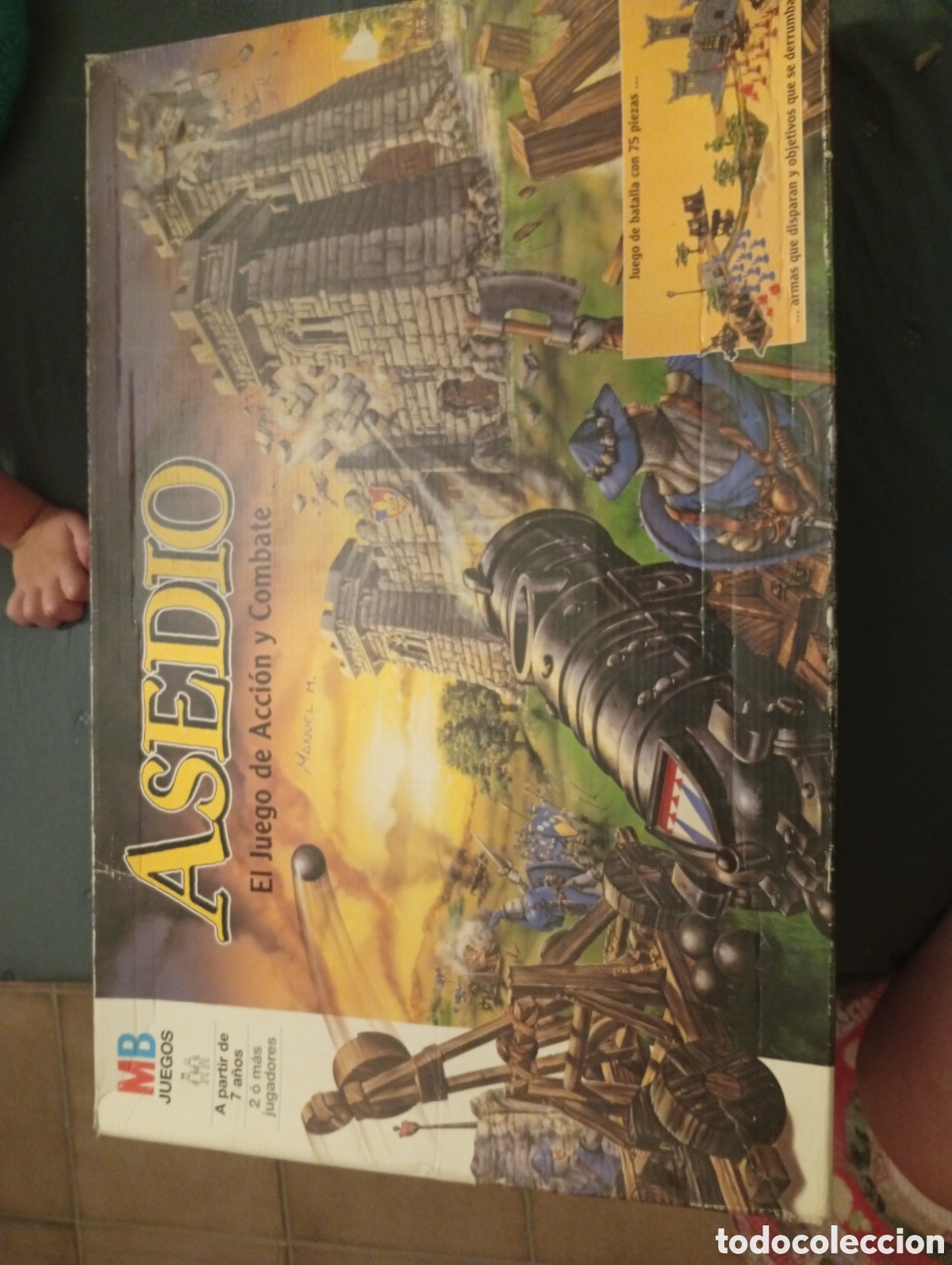 Juegos de mesa: Asedio MB Juegos - Juego de mesa cl&aacute;sico vintage