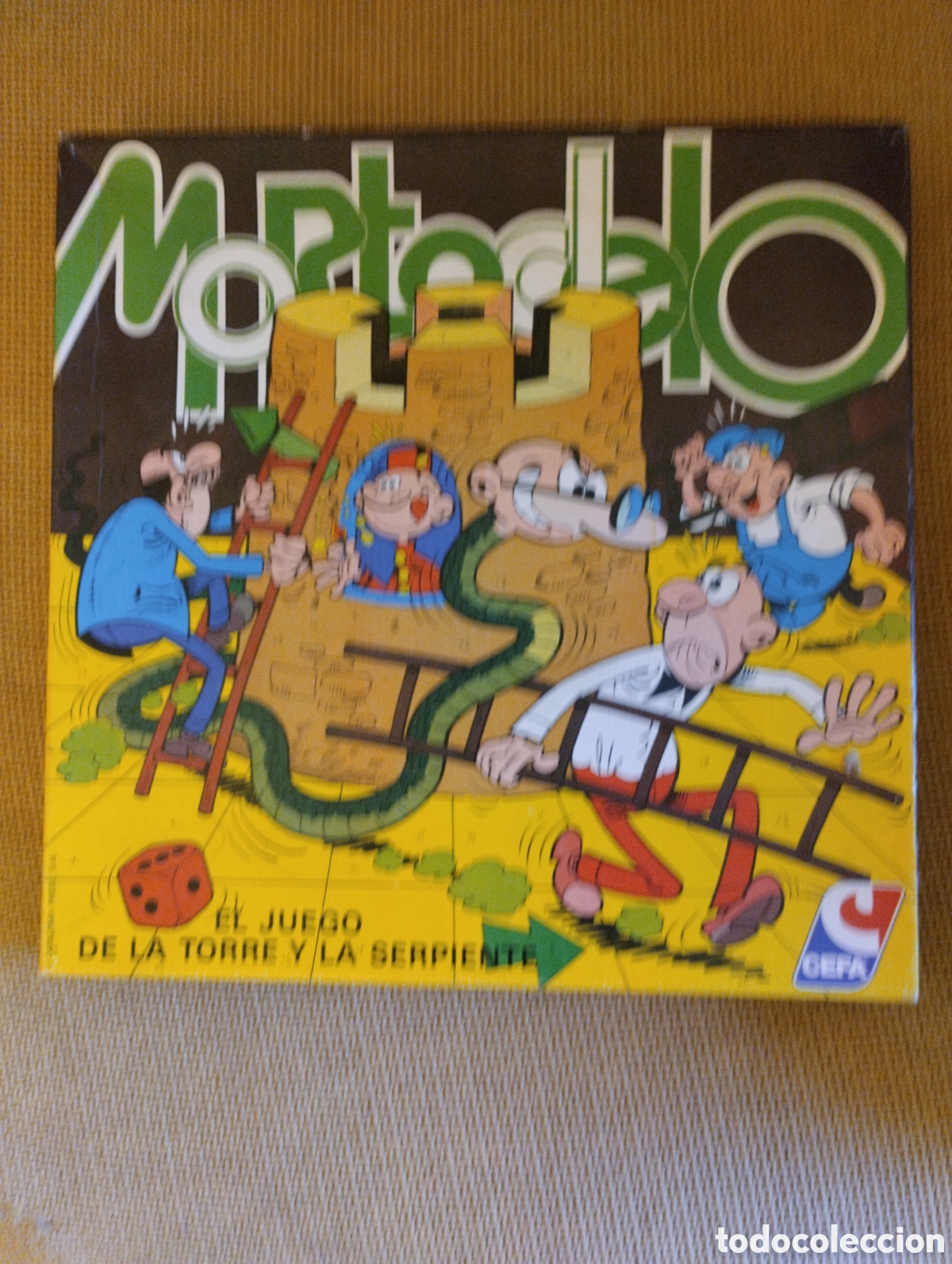 Juegos de mesa: Juego Cefa Mortadelo El juego de la Torre y la Serpiente