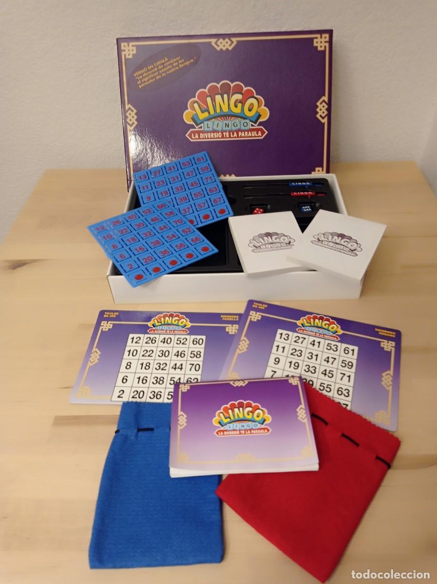 Juegos de mesa: LINGO - LA DIVERSI&Oacute; T&Eacute; LA PARAULA - JOC DE TAULA EN CATAL&Agrave; D'ENDEVINAR PARAULES