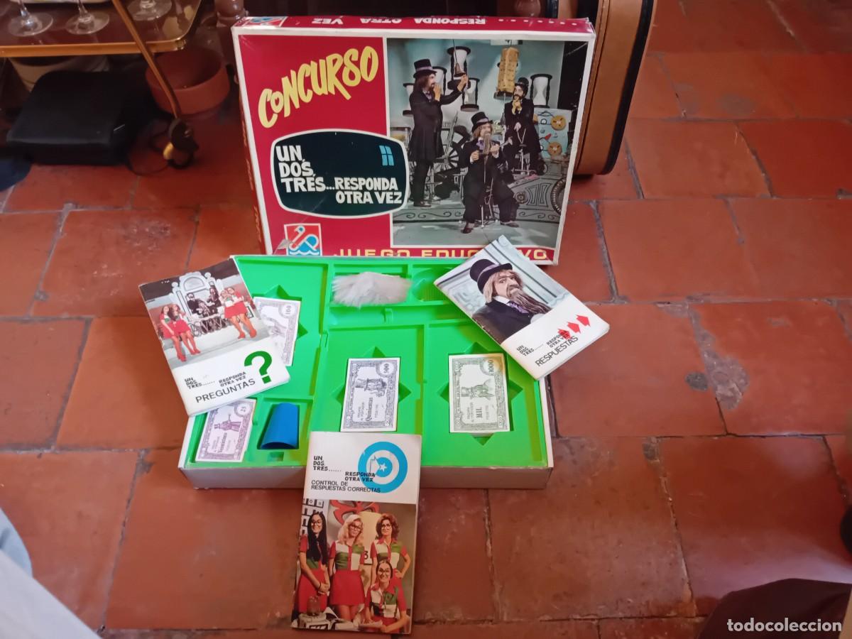 Juegos de mesa: Concurso un dos tres responda otra vez a&ntilde;o 1972
