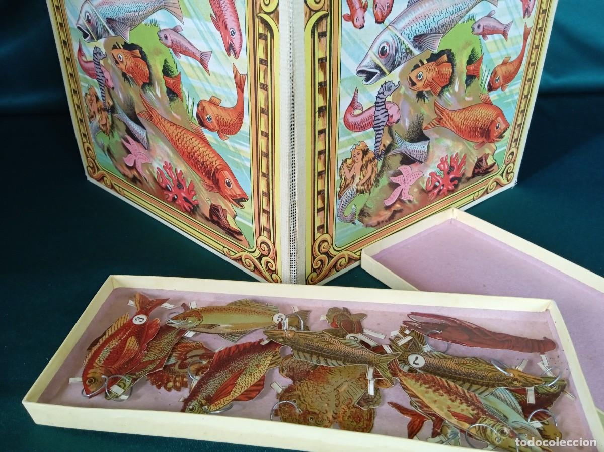 Juegos de mesa: JUEGO de PESCA: Acuario, de BORRAS.