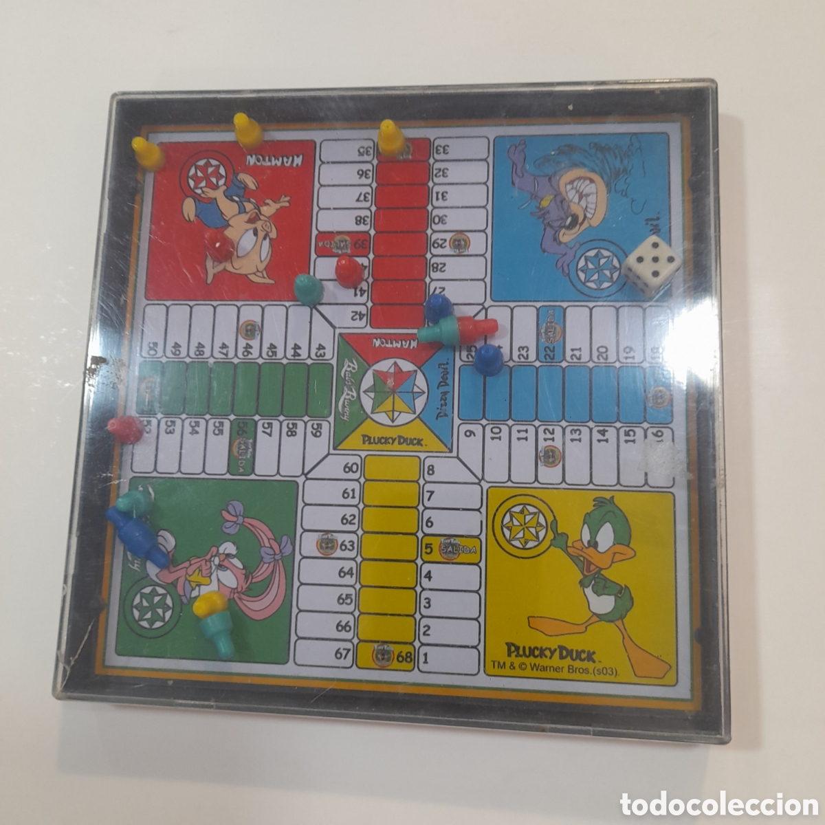 Juegos de mesa: Parch&iacute;s magnetico Tiny Toon