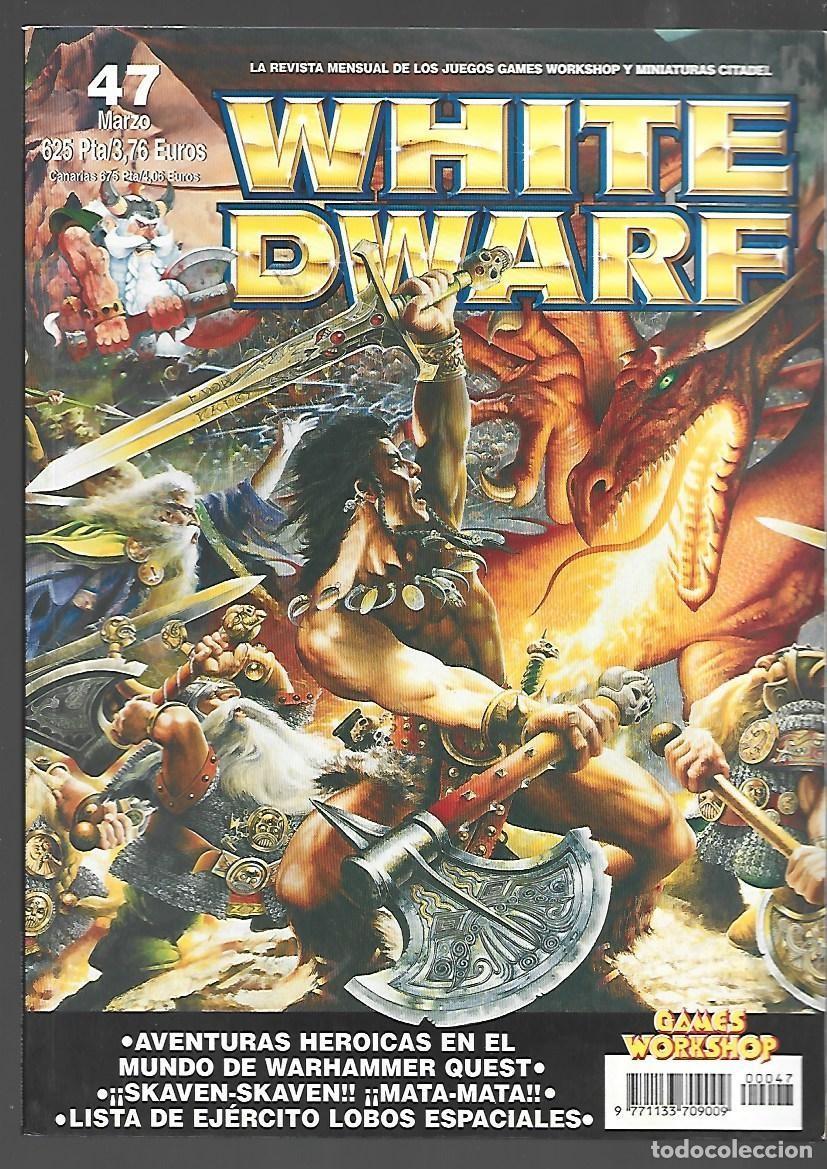 Juegos de mesa: White dwarf 47, 1999, Games Workshop, muy buen estado