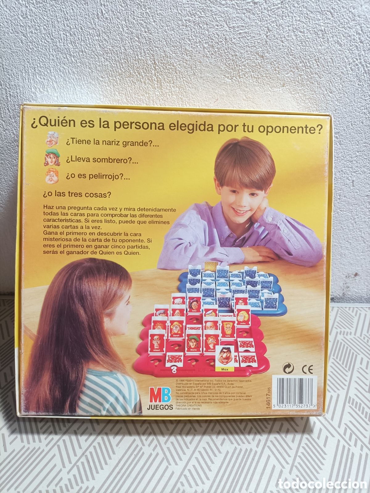 Juegos de mesa: Juego de mesa de MB. Quien es Quien - Foto 3