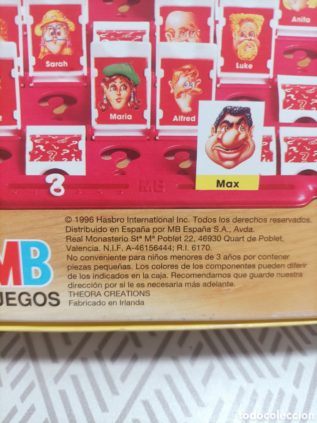 Juegos de mesa: Juego de mesa de MB. Quien es Quien - Foto 4