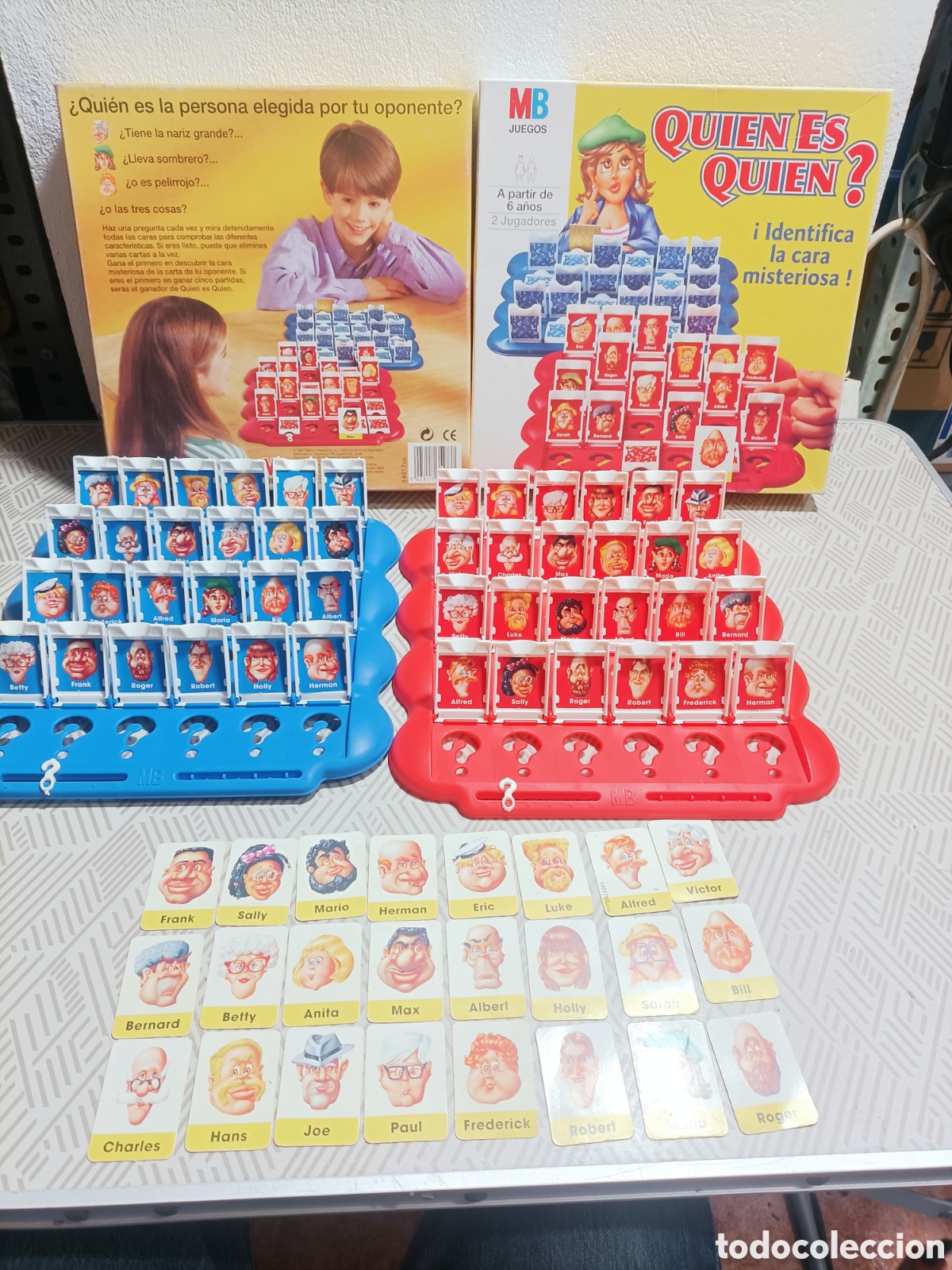Juegos de mesa: Juego de mesa de MB. Quien es Quien - Foto 5