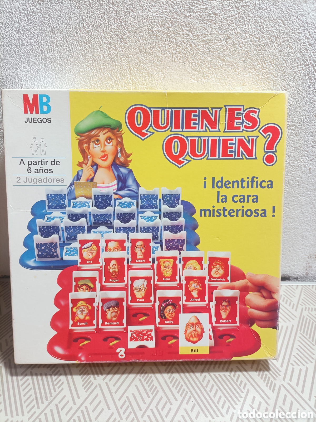 Juegos de mesa: Juego de mesa de MB. Quien es Quien