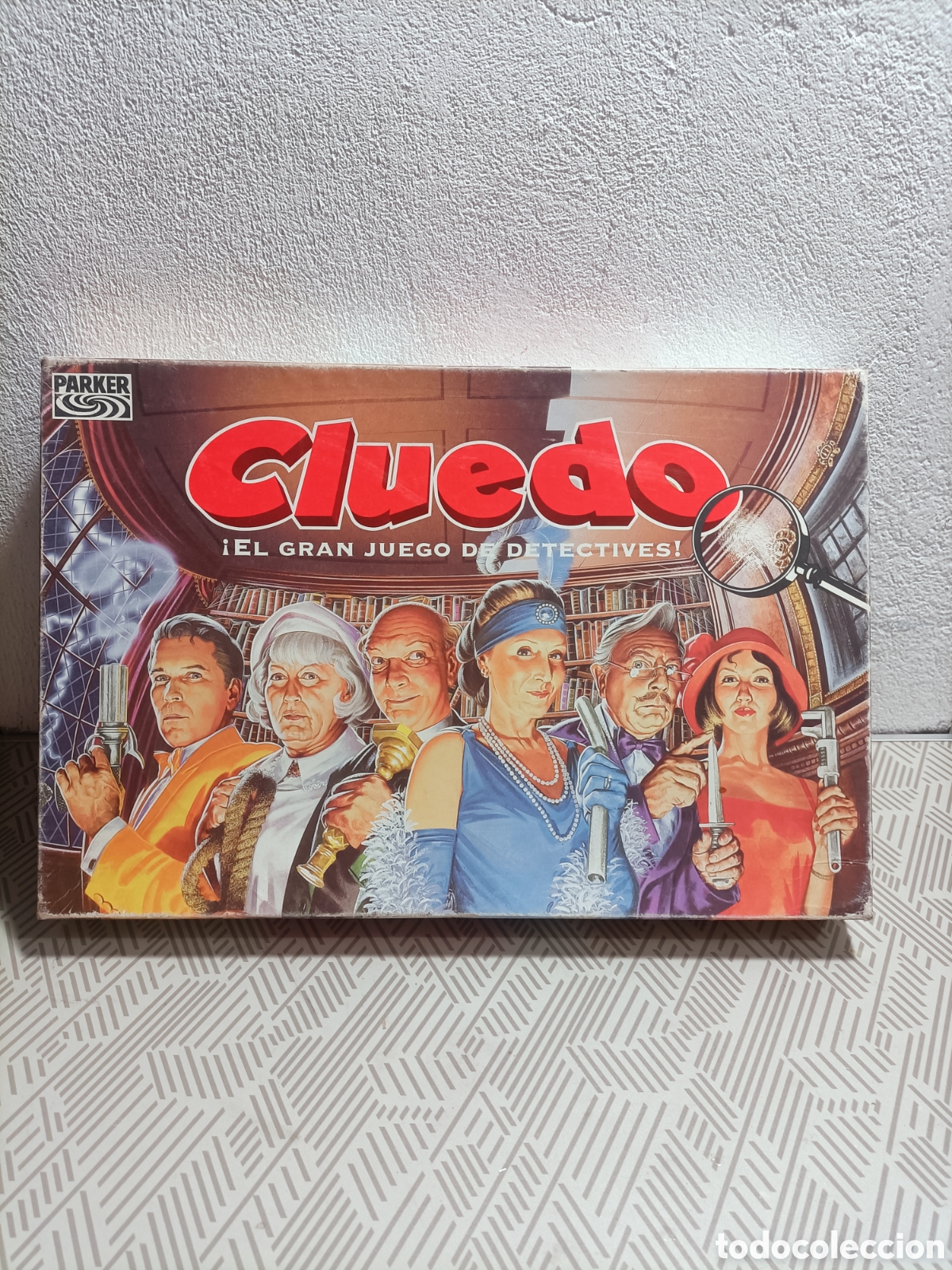 Juegos de mesa: Juego de mesa cluedo de Parker