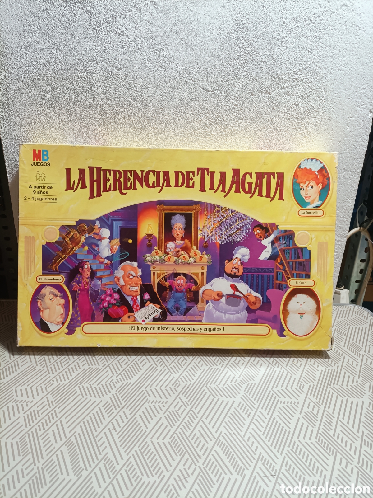 Juegos de mesa: Juego la herencia de la t&iacute;a &Aacute;gata deB