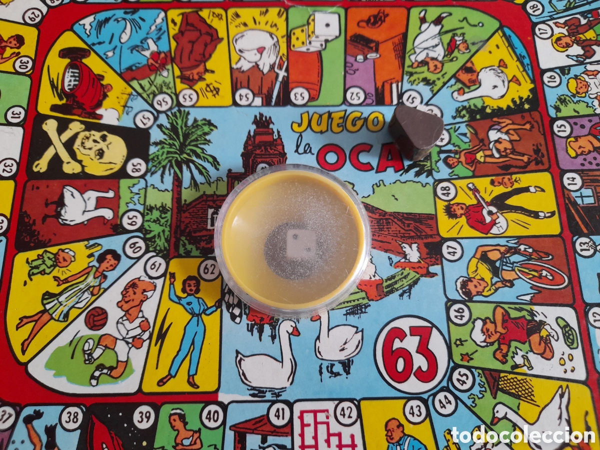 Juegos de mesa: ANTIGUO PARCHIS. FUNCIONAN TODOS LOS DADOS. - Foto 6