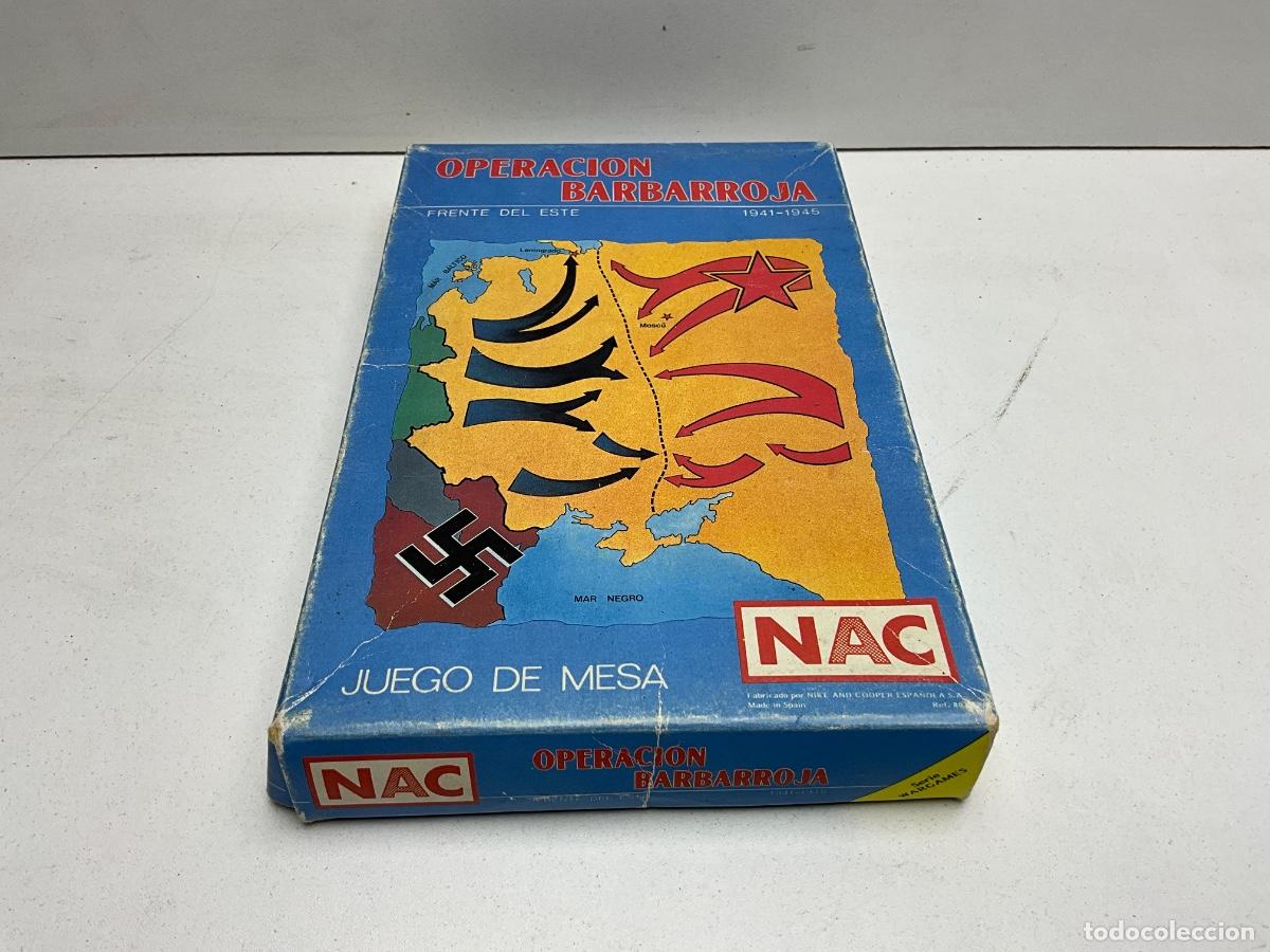 Juegos de mesa: JUEGO DE MESA - OPERACI&Oacute;N BARBARROJA JUEGO NAC - FRENTE DEL ESTE - MIRAR FOTOS