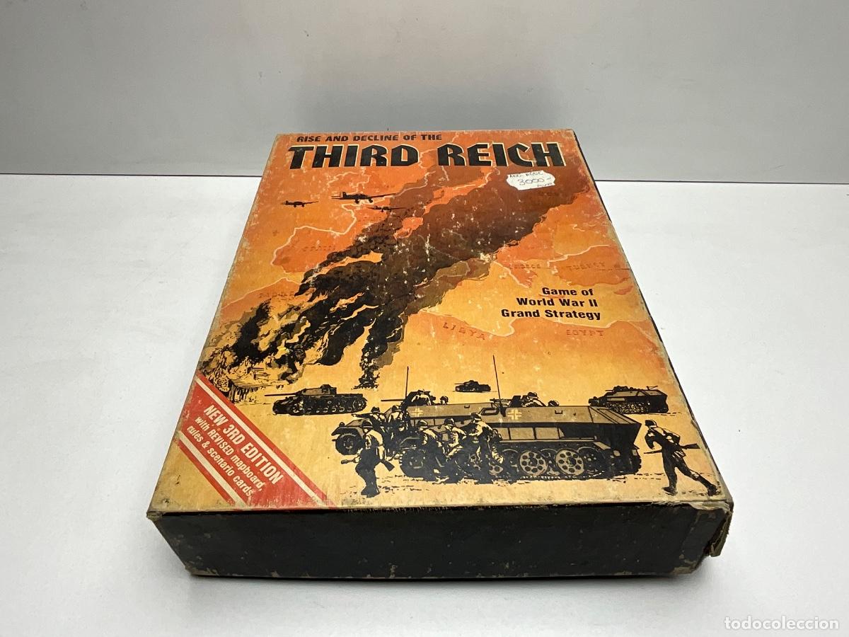 Juegos de mesa: JUEGO DE MESA - RISE AND DECLINE OF THE THIRD REICH - JUEGO II GUERRA MUNDIAL - MIRAR FOTOS
