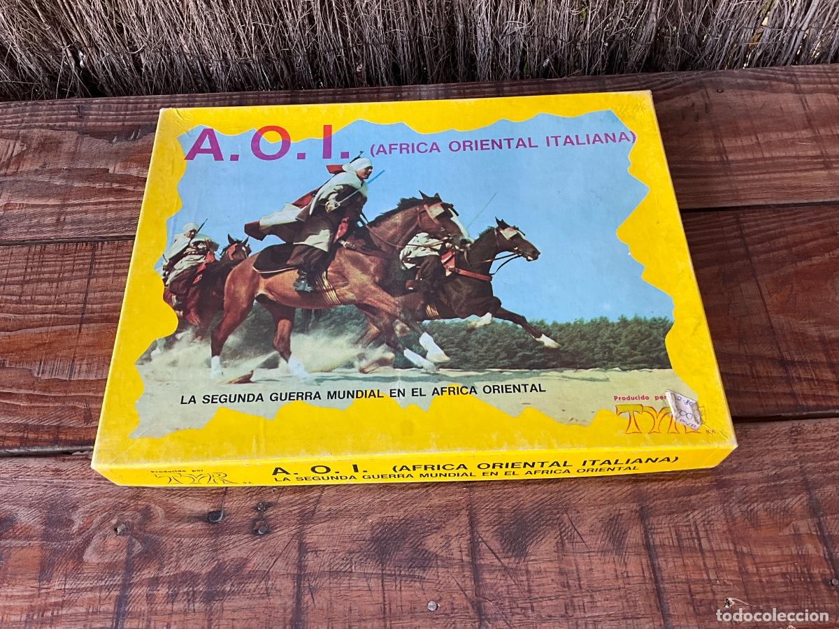 Juegos de mesa: JUEGO DE MESA - A.O.I. AFRICA ORIENTAL ITALIANA - (TYR S.A. Wargame vintage) - MIRAR FOTOS