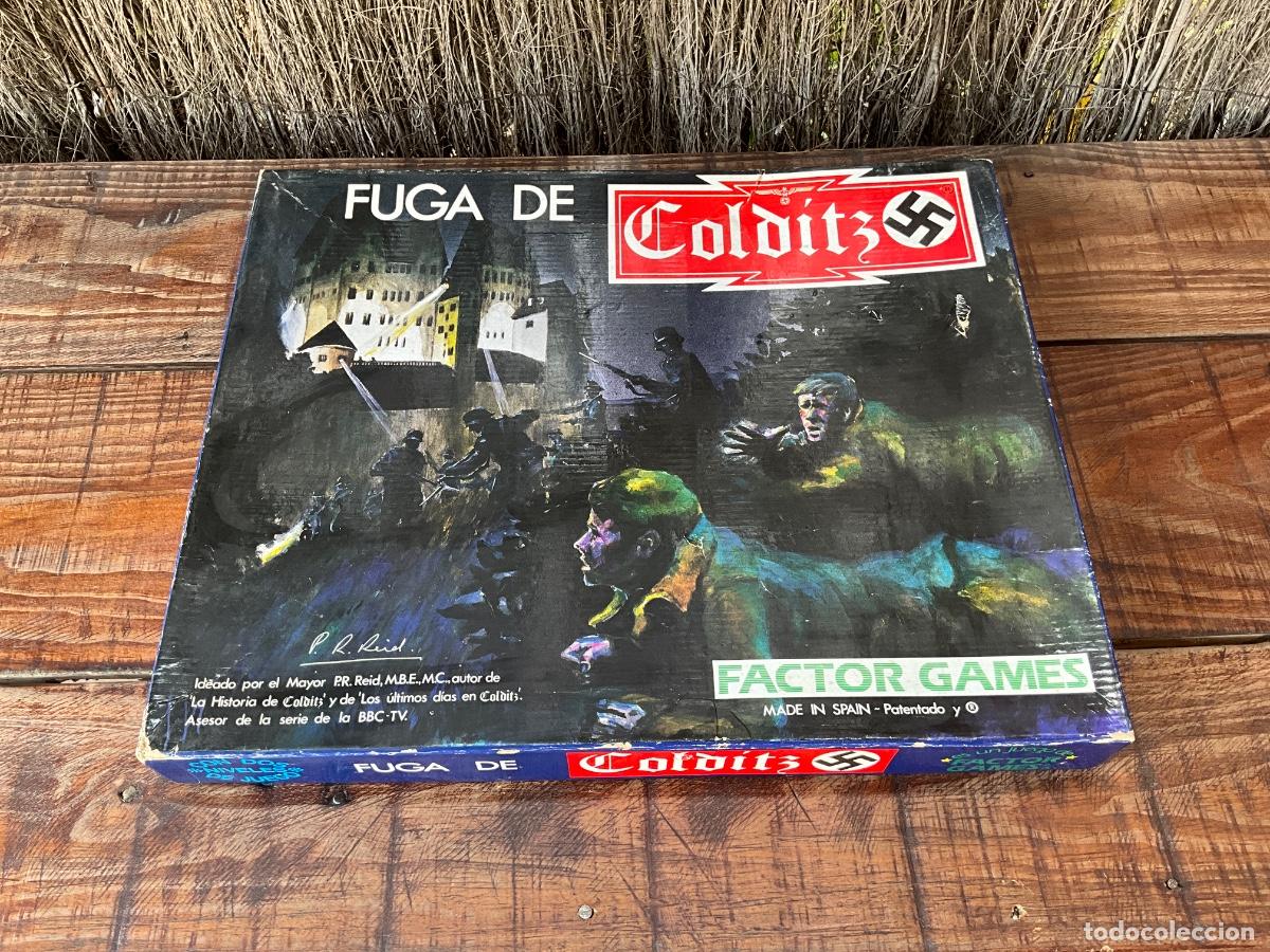 Juegos de mesa: JUEGO DE MESA - FUGA DE COLDITZ FACTOR GAMES - MADE IN SPAIN - A&Ntilde;OS 80 - MIRAR FOTOS