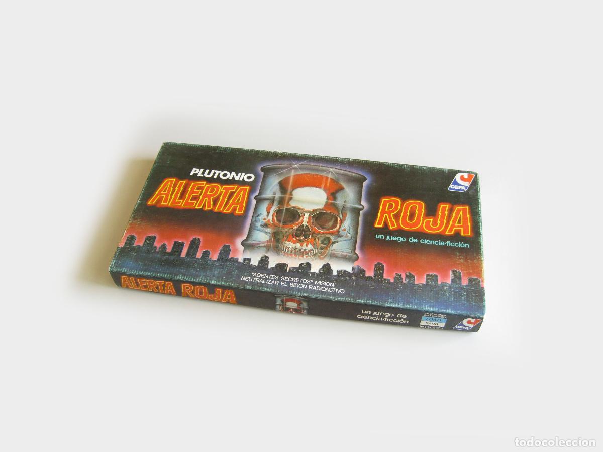Juegos de mesa: JUEGO PLUTONIO ALERTA ROJA DE JUGUETES CEFA. BUEN ESTADO. CAJA GRANDE REF 14.6042. CIENCIA FICCI&Oacute;N
