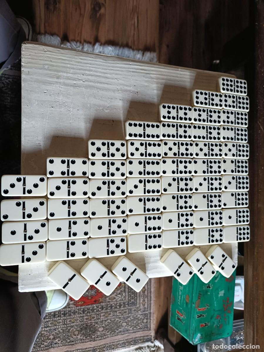 Juegos de mesa: DOMIN&Oacute; 55 FICHAS CERVEZA CRISTAL CUBA