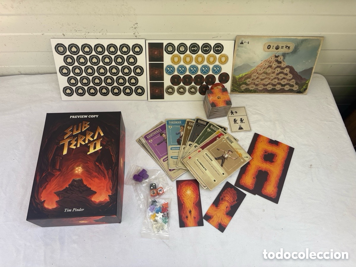 Juegos de mesa: Sub Terra II - Preview Copy - Juego de mesa de exploraci&oacute;n y supervivencia