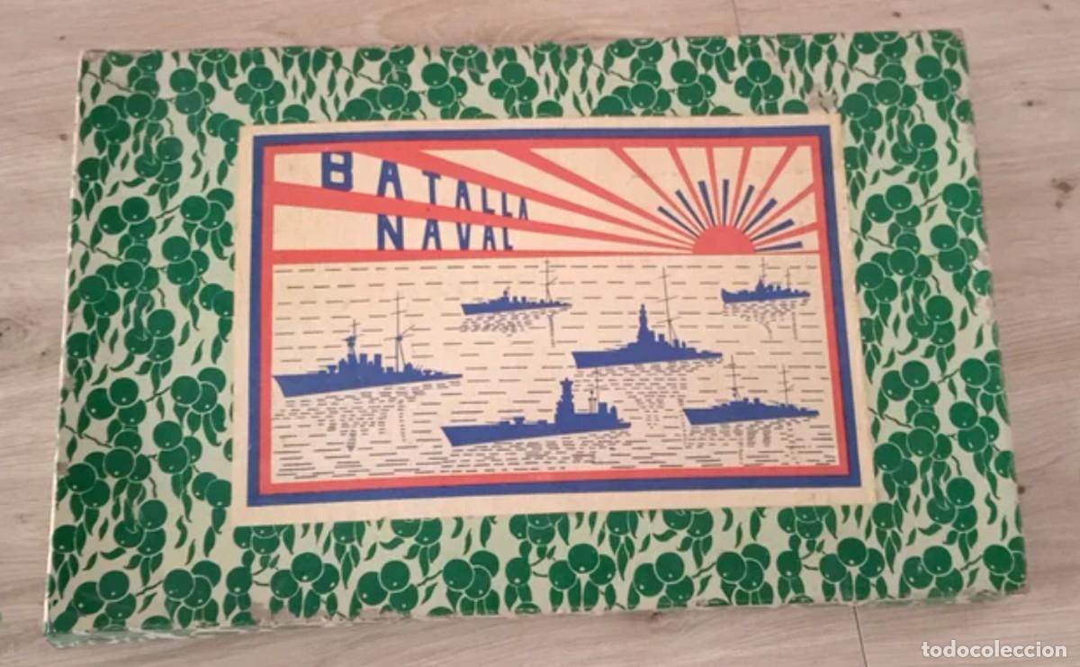 Juegos de mesa: Antiguo Juego de Mesa &rdquo;Batalla Naval&rdquo; - Juguetes M. Cabedo (Valencia) - Principios S. XX