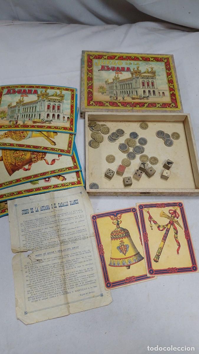 Juegos de mesa: Juego de la Aduana a&ntilde;os 20