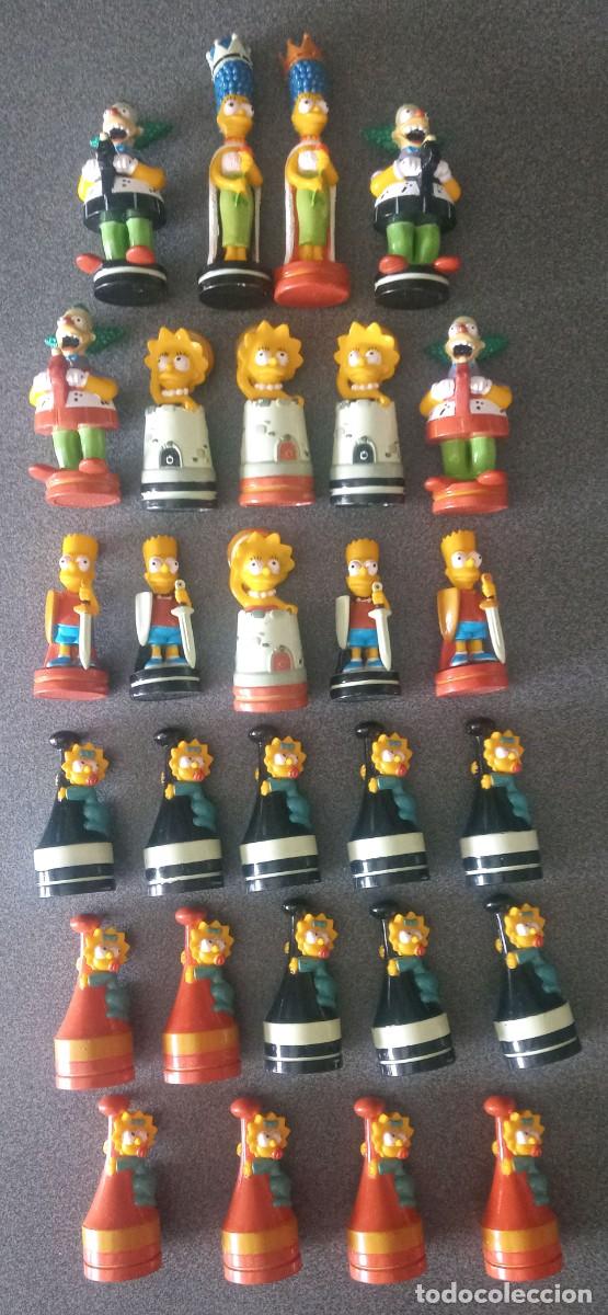 Juegos de mesa: Lote piezas ajedrez Los Simpsons - Foto 5