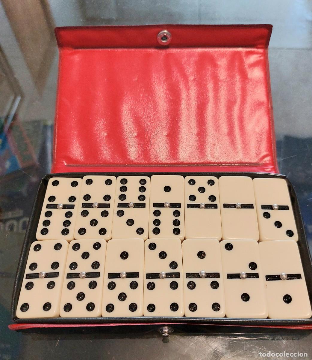 Juegos de mesa: Juego domino vintage a&ntilde;os 60