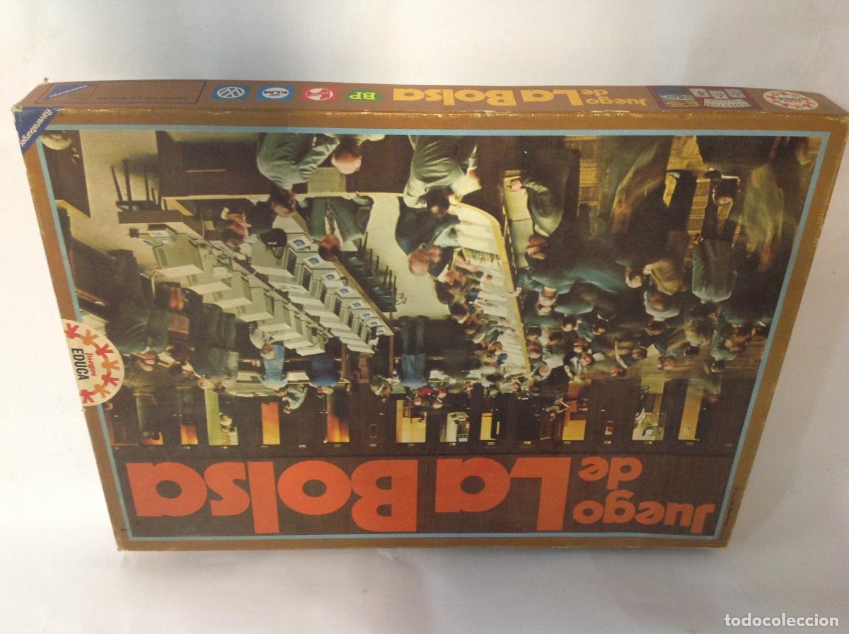 Juegos de mesa: JUEGO DE LA BOLSA. Juegos Educa. A&ntilde;os 80