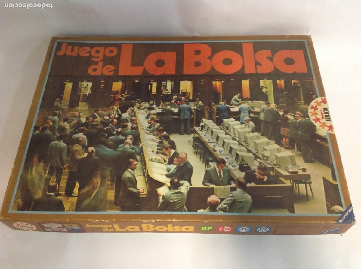 Juegos de mesa: JUEGO DE LA BOLSA. Juegos Educa. A&ntilde;os 80