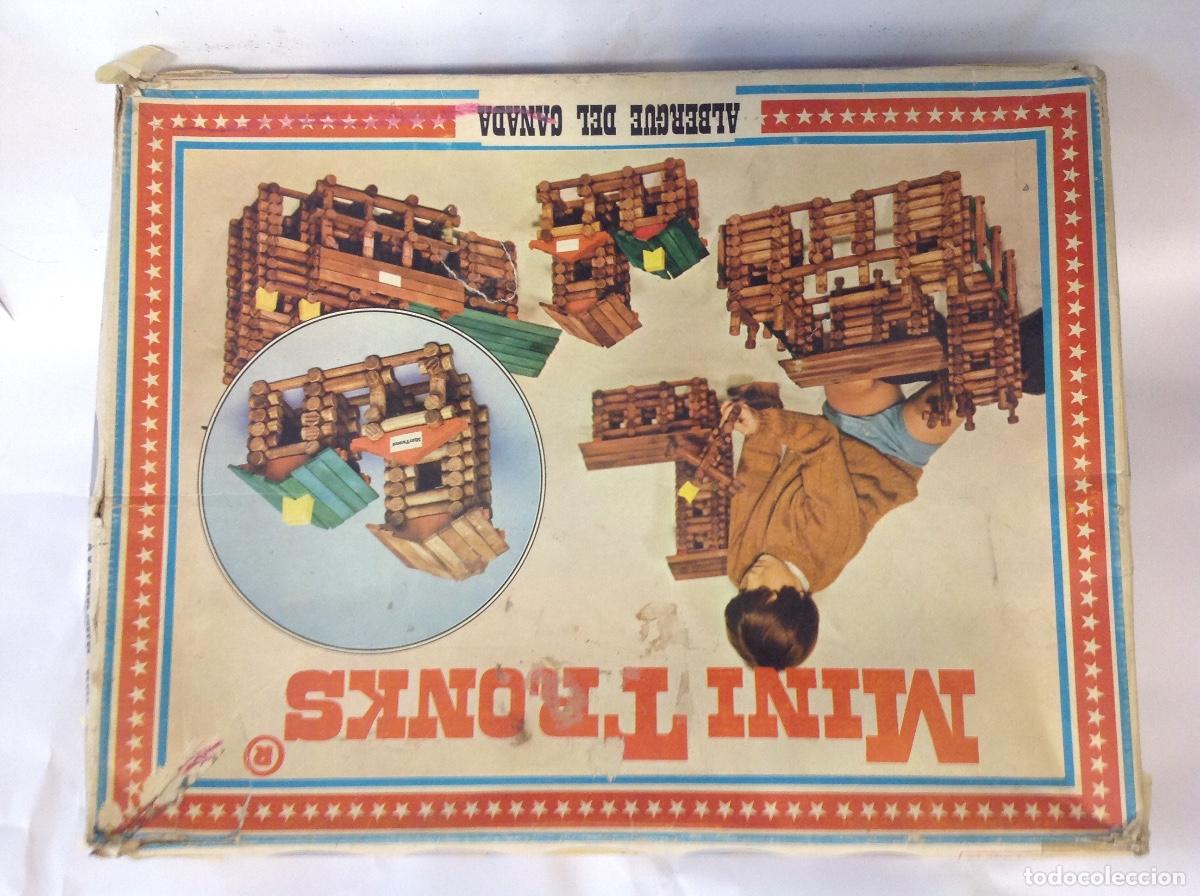Juegos de mesa: MINI TRONKS. Albergue del Canad&aacute;. A&ntilde;os 70