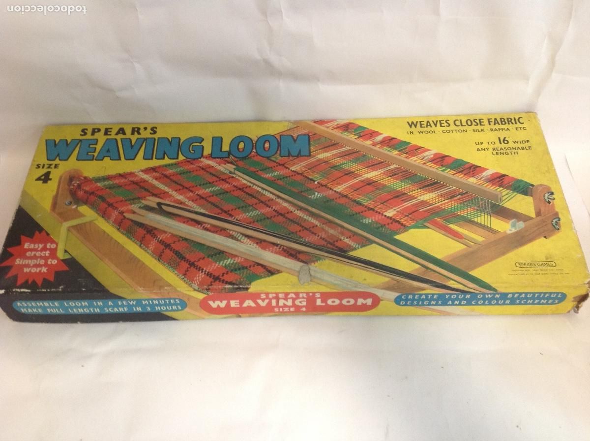 Juegos de mesa: SPEAR,S WEAVING LOOM SIZE 4. A&ntilde;os 70