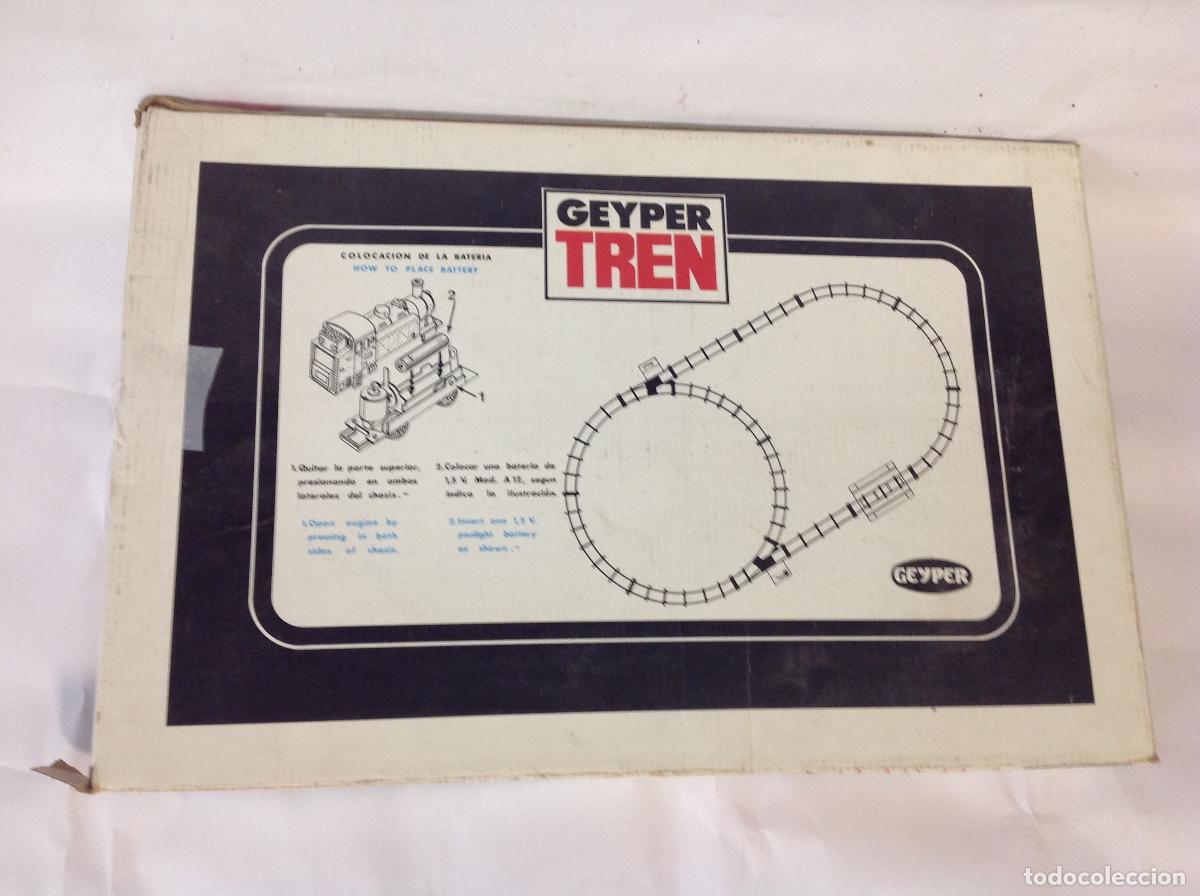 Juegos de mesa: GEYPER TREN. A&ntilde;os 70 - Foto 3