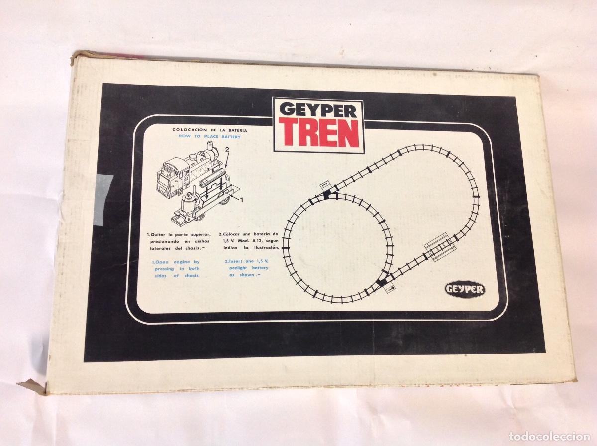 Juegos de mesa: GEYPER TREN. A&ntilde;os 70 - Foto 4