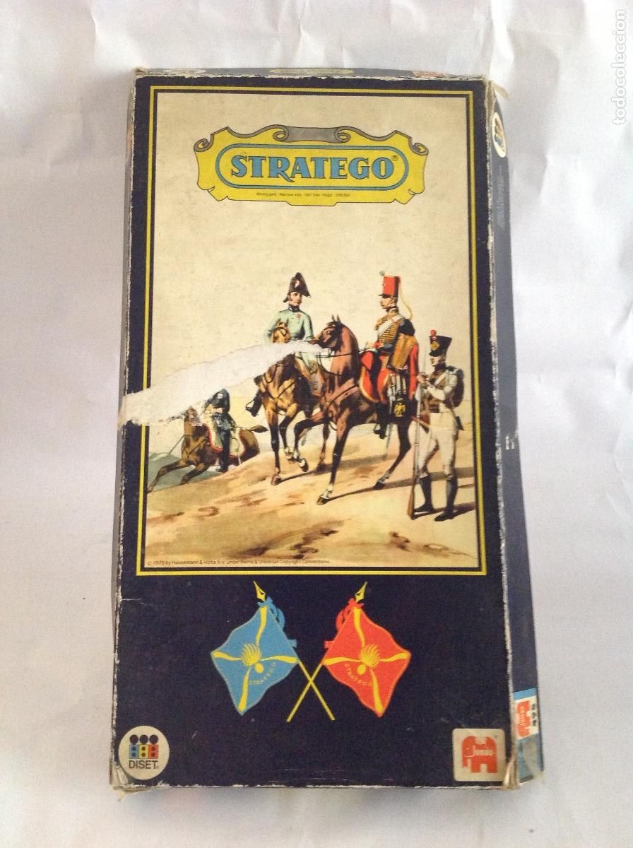 Juegos de mesa: STRATEGO. DISET. A&ntilde;os 80